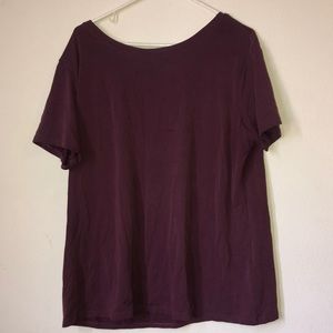 Maroon/purple shirt